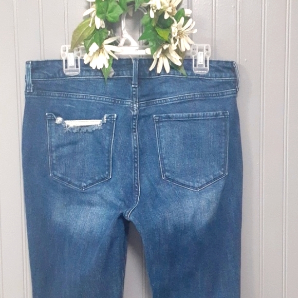 Old Navy Power Straight High Rise Jeans - Picture 5 of 11